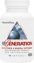 NaturesPlus 再生 - 90软胶,包2 - 多维生素和矿物补充剂 植物提取剂和抗氧化剂 - Gluten Free - 60 总功用