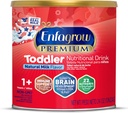 Enfagrow PRIMIUM Toddler 营养饮料,用真正的牛奶制造,脑建材Omega-3 DHA,生长和免疫支持营养素和先生药物,N-GMO,Toddler 奶粉,24 Oz Can