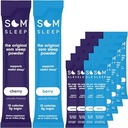 Som Sleep, 安息 零糖粉 饮料 Mix 20 Pack Set: Cherry & Berry Flavor – Vegan, Keto