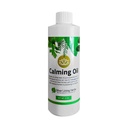 白银Lining Herbs calming Oil for hors – 全自然基本油与椰油混合 – 帮助放松焦虑,不休息和高架马 8 oz