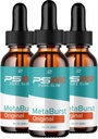 Metaburst PS1000 纯滴液体补充剂 - PS1000 纯滴液体补充剂 PS1000 原始的Metabolic支持补充剂 PS1000 纯滴液体补充剂 PS1000 纯滴液体补充剂 (3 Pack - 3个月供应)