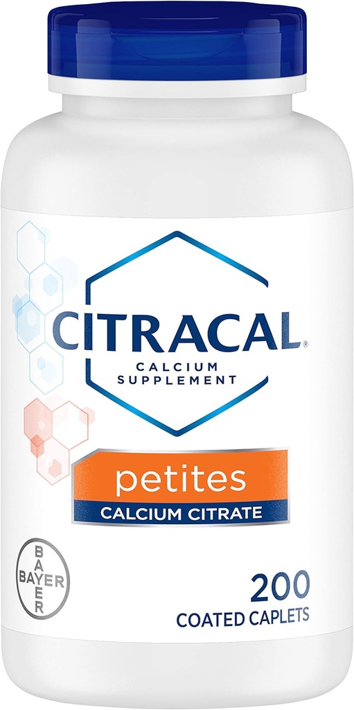 Citracal Petites with Vitamin D3 平板电脑 200 计数 - 包 3