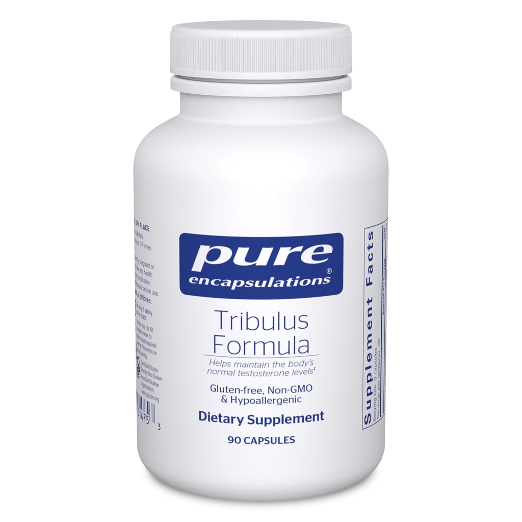 纯封装 Tribulus 公式 支持睾丸激素平衡的假封装补充* 90 Capsules