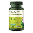 Banyan植物学图尔西(圣巴西尔) – 提升适应性物质 – 有机肺和呼吸卫生补充* – 90片 – 非GMO可持续来源 Vegan