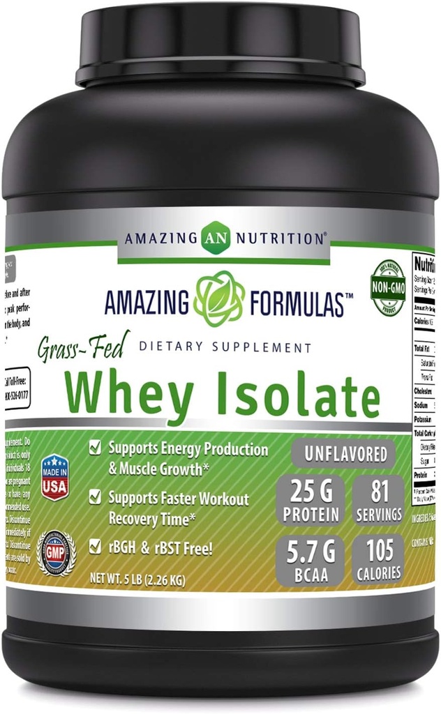 (原始内容存档于2019-07-05) (韩语). Excellence Formures Grass-Fed Whey Protein Isolate QQ 25 Grams Protein pervice 5 Lbs (2.26 Kg) QQ 5.7 Grams BCAA QQQ 在美国制造 (5 Lb, 不受欢迎).