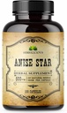 HERBALLICIUS 恒星Anise 饮食补充 – 100 Capsules Anise Excert for Men and Women – Natural 1000mg 威力公式 无填充剂,防腐剂 – Imune strong,富含抗氧化剂