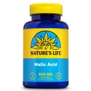 Nature's Life Malic Acid 800 mg → Chelating Agent May 帮助支持能量和肌肉舒适 → No Gluten, Non-GMO → 100 Count
