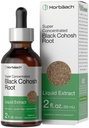 Horbäach Black Cohosh Root Tincture → 2 fl oz → 液体提取 → 酒精自由草药滴 → 蔬菜 → Non-GMO, Gluten Free Supplement