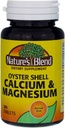 自然界的Blend Oyster Shell Calcium & Magnesium 100 Tabs (079854500233-1a) (英语).