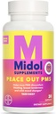 MIDOL 补充 和平出PMS,PMS 支持补编,与 Chasteberry 一起制定,帮助减少乳房招标和Mild Mood 改变,还配有 Ginger Powder & Valerian 摘录, 30 Counter