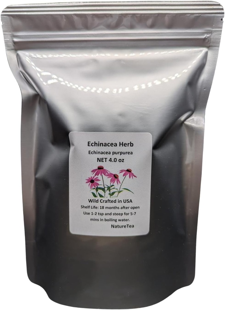 Echinacea Herb - Echinacea purpurea Loose Leaf C/S 100%来自自然(8 oz)