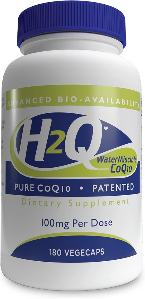 H2Q CoQ-10 与 8X 高吸收 超标准 Q-10 临床研究 QQ 心血管和 Mitochondria 函数支持 QQ Vegan 认证 非GMO 由Health Thru营养(第180页)