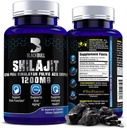 Blackbull Shilajit纯喜马拉雅有机卡普勒斯 - 天然的Shilajit Resin有机物,配有20%的富尔维奇酸补充剂,脑健康,老年免疫支持 - 纯喜马拉雅 Shilajit
