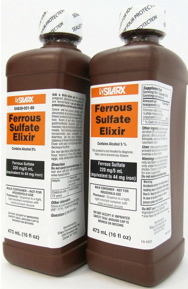 氟化硫 Elixir 220mg/5mL 16oz瓶 - 2 包