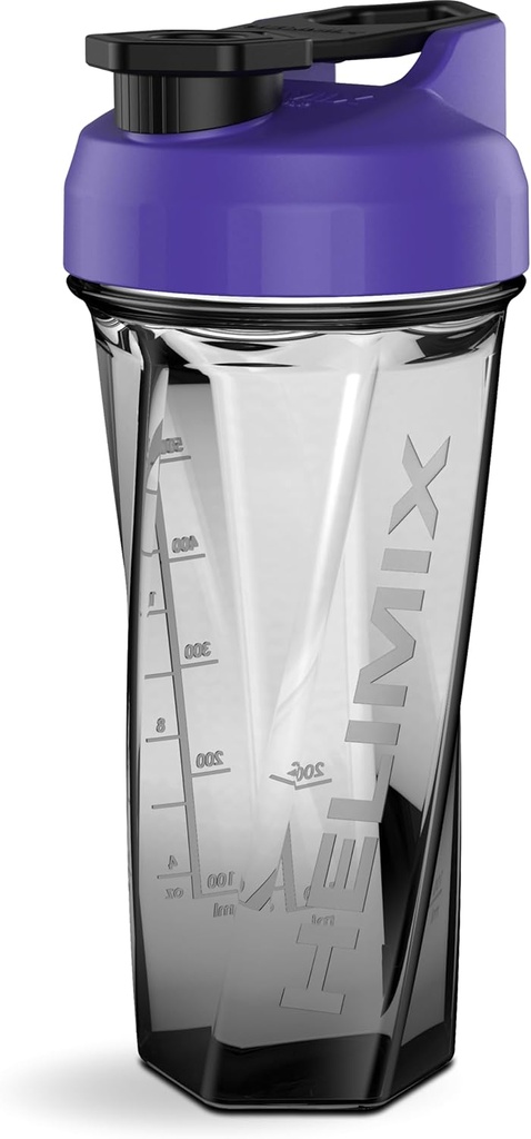 HELIMIX 2.0 Vortex Blender 摇摆瓶 握着最多28oz $Q 无摇摆球 或 Whisk $Q USA 制造 → Portable Pre Workout Whei 蛋白质饮料摇摆杯 → Mixes Cocktails splikes → Top Rack Safe