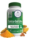 健康 营养 Curru-Gel 650mg BCM-95® Curcugreen Turmeric Curcumin| 高吸收 | 健康炎症反应 | 临床研究 | 第三方测试 | 非GMO(60包)
