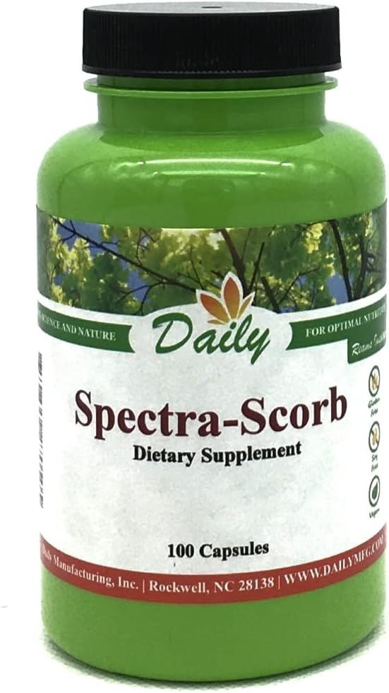 每日制造频谱-ScorbTM(来自矿物炭酸盐的维生素C,Bioflavoid Complex, Quercetin)