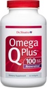 Sinatra Omega Q Plus 100 Resveratrol – Omega-3 补充支持心脏健康,并提供100毫克CoQ10和Resveratrol(60软胶)的抗氧化剂动力.
