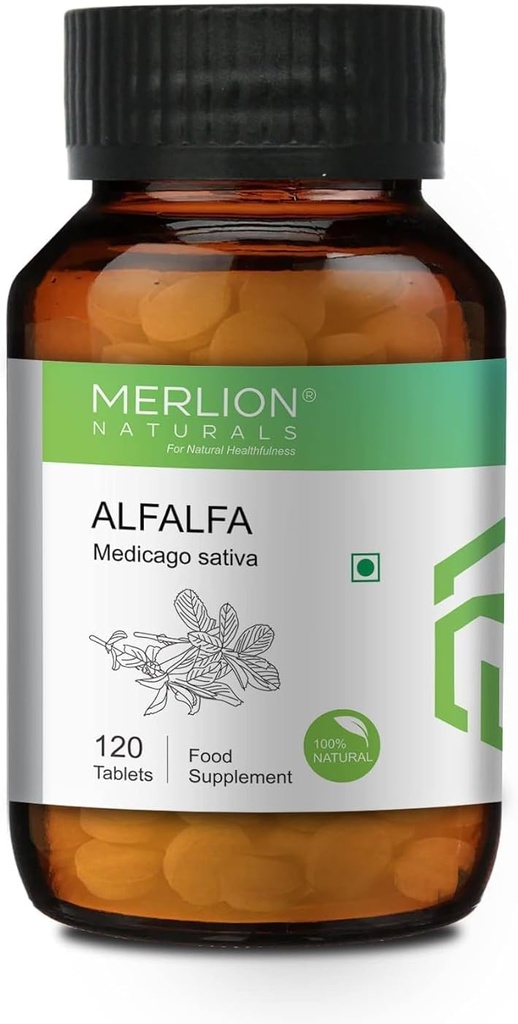Sheltr Alfalfa 牌匾、Mediago Sativa、所有天然、纯草药500毫克x120块牌匾