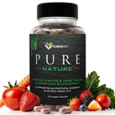 KARAMD Pure Nature QQ绿色,水果和蔬菜补充 QQ维生素,纤维和抗氧化剂 20种水果和蔬菜补充 能源与文摘 QQ Gluten Free & Vegan Friendly (30种服务)