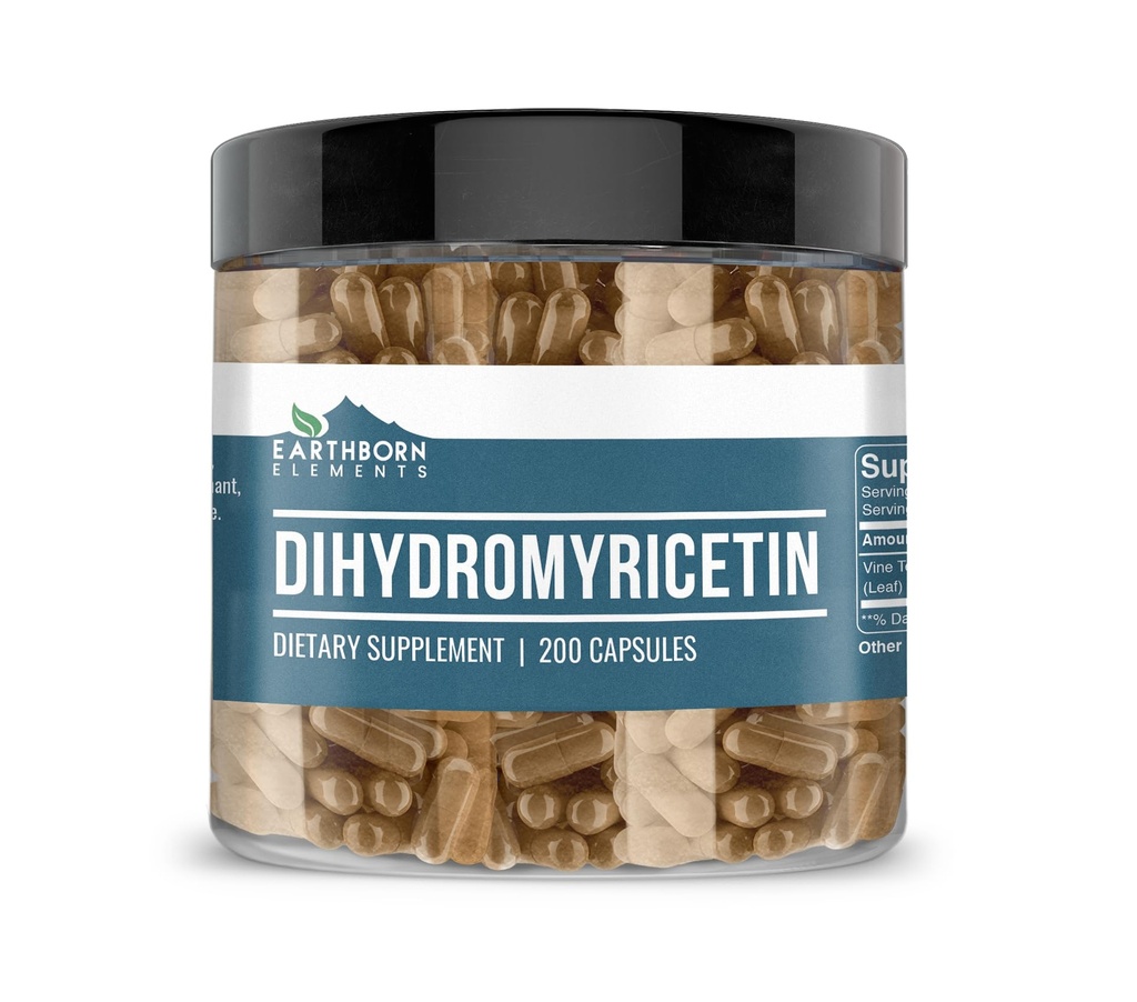 土生元素 DHM 二氢酰氯锡 200 Capsules, 纯和未稀释, 无添加剂