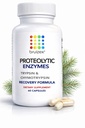 Bruizex 蛋白质解酶 QQ Trypsin & Chymotrypsin 组织创伤恢复补充, Bruising, Swelling QQ Immune系统支持 QQ 60 Caps