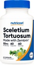 营养成本Zembrin (Sceletium Tortuosum) 60 Capsules (每个50mg) - 蔬菜卡普尔,非GMO, Gluten Free