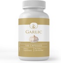 纯原始成份 Garlic Capsules, (100 Capsules) 永远纯, 无添加剂或填充器, 实验室验证(100 Capsules)