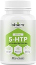 5 HTP 200mg 补充剂,维生素B6 天然睡眠,浓度,Mood增强剂 - 4 in 1 Formula Vegan Gluten,小麦,乳糖,无大豆 Capsules - 60 Counters