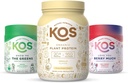 KOS Plant 电源包(Organic Plant Plandle + Official Reds Blend + Organic Greens Blend) 万能蛋白粉(Organic Protein Powder + Official Reds Blend + Official Greens Blend) 电源包(Organic Plant Plant Blood) 电源包(Organic Plant Blandle) 电源包(Organic Plantial +有机红蛋白蛋白粉 +有机绿素混合)