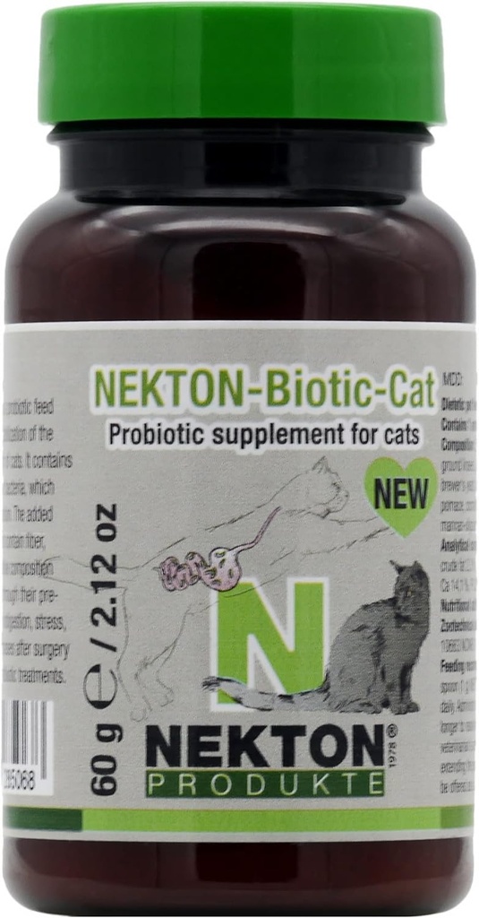 Nekton-Biotic-Cat 第60g/2.1oz号猫类的亲生补充物