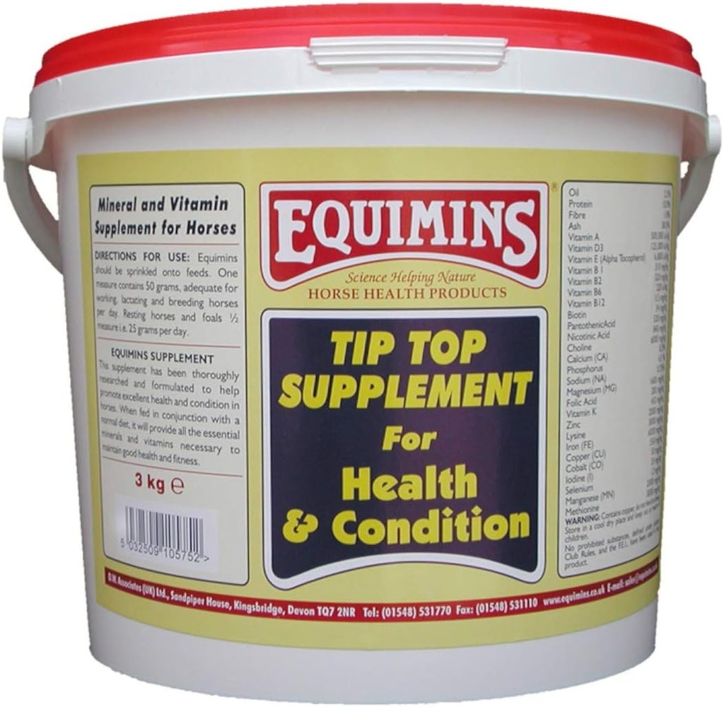 马匹补丁 Tip Top Power 3kg Tub