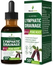Lymphatic Drashage Drops for Lymph系统支持,身体除毒和免疫防御支持草药补充剂 Poke Root(Phytolacca Americana) Cleavers Dandelion Echinacea 摘录 2oz