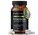 Angel Vitamins山 - 钾补充剂,99 MG Potasium Citrate Complex, 60 Capsules