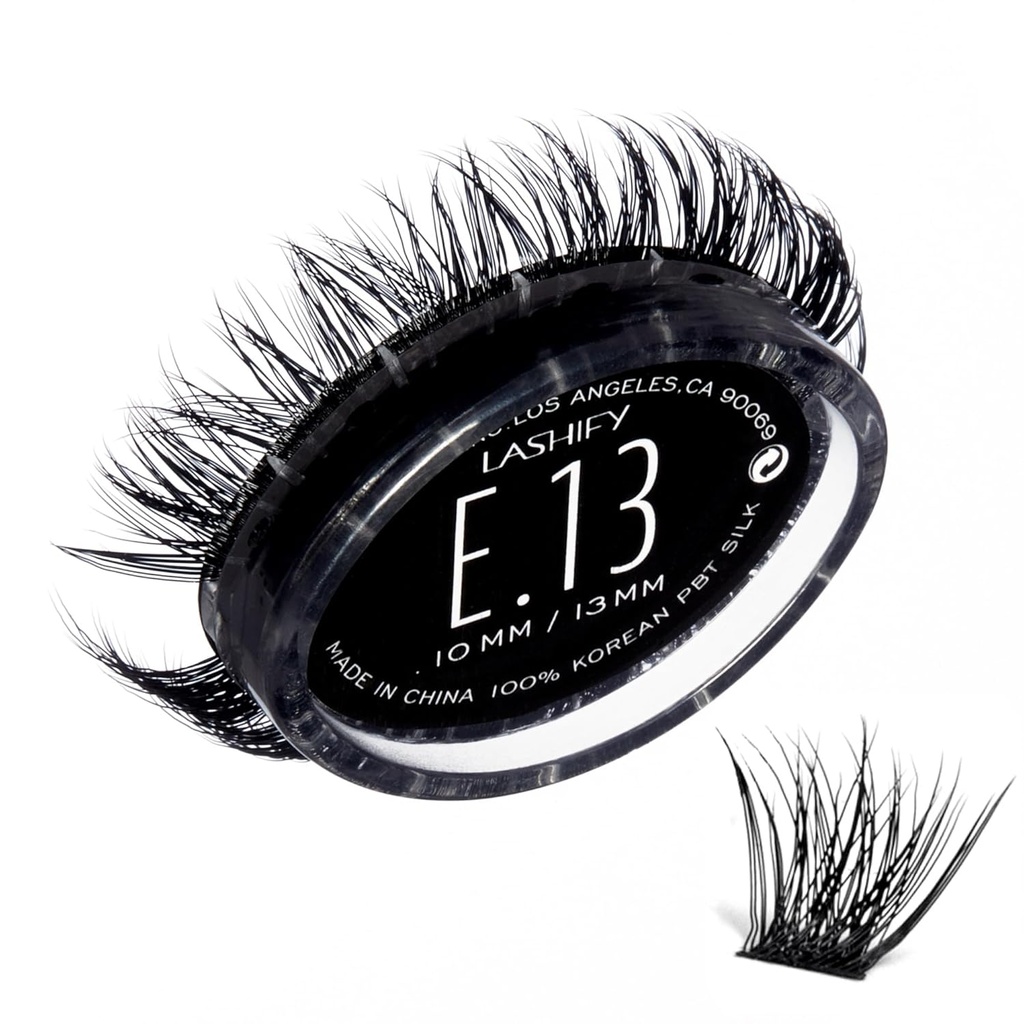 Lashify 极端 13 mm Gossamer DIY 眼球扩展 重填 黑 易 假 Lashes 添加 Tremendous 音量