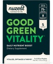 Nuzest Greens Powder Good Green Virtuality – 维生素,矿物和超级食品 – Vegan 多维塔明补编 10g (Pack of 5)