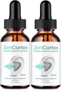 ZenCortex Tinnitus 环耳滴水救济, ZenCortex Tinnitus 补充 ZenCortex 健康耳滴水辅助补充 - 最大强度高级公式 ZenCortex Dropps Reviews (2 Pack)