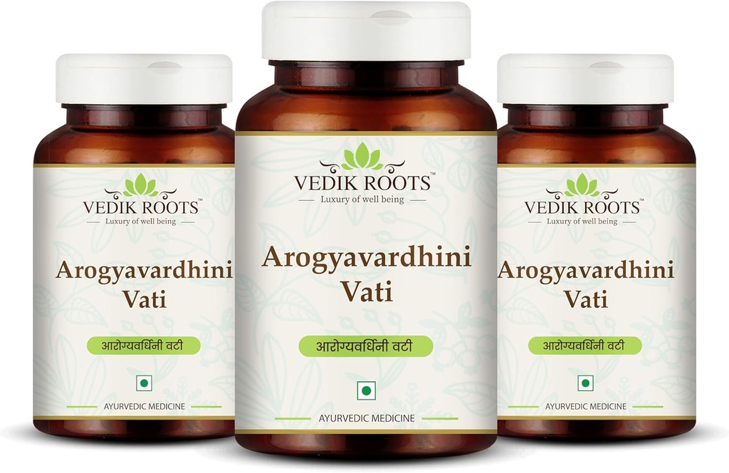 Arogyavardhini Vati牌匾 -- -- 自然排毒和肝脏健康支助 -- -- 脾脏扩大 -- -- 减少营养吸收改善 -- -- 120牌匾(360)