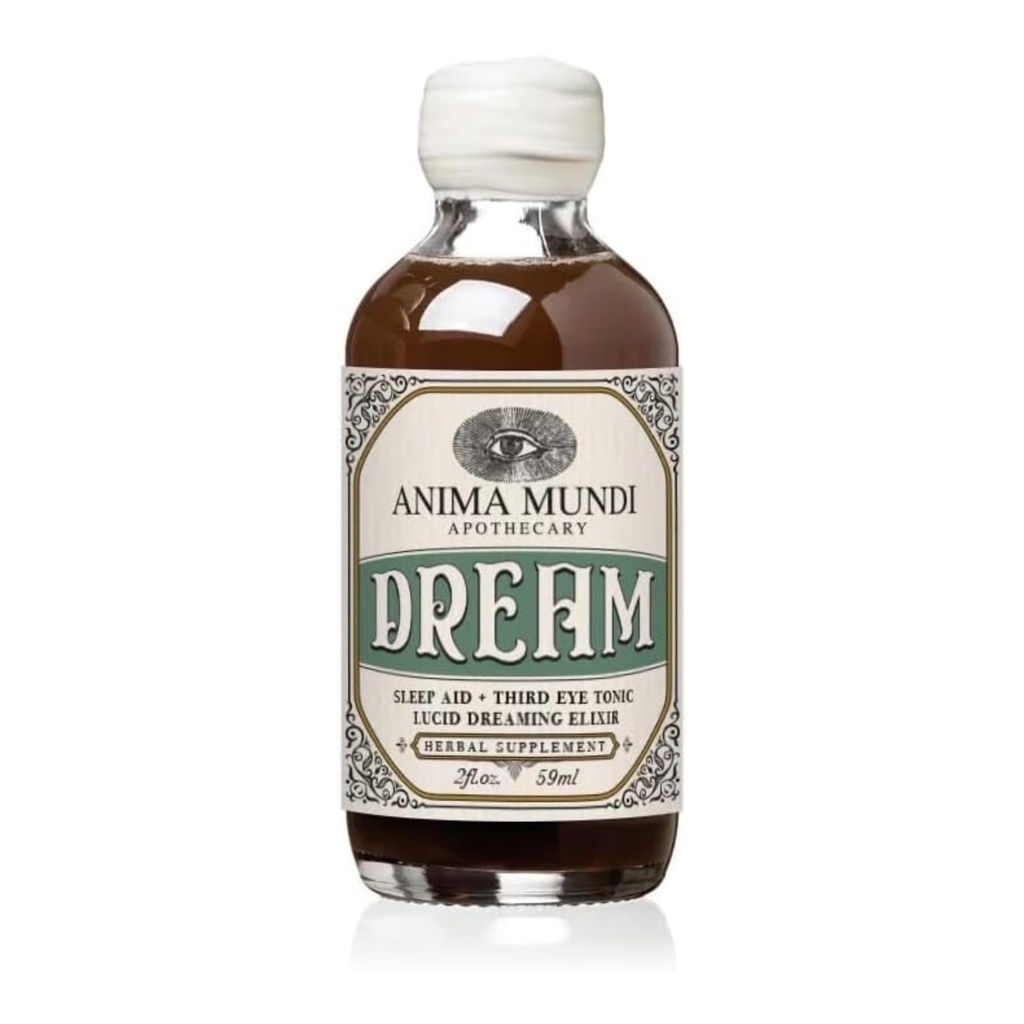Anima Mundi Apothecary Lucid Dream Elixir - 第三眼Tonic - 放松适应性饮料 - 支持Lucid Dreaming and Visionary Sleep with this calming Tonic (2 oz) 维基语录链接:名人名言 - 文学作品 - 谚语 - 谚语 - 谚语 - 谚语 - 谚语