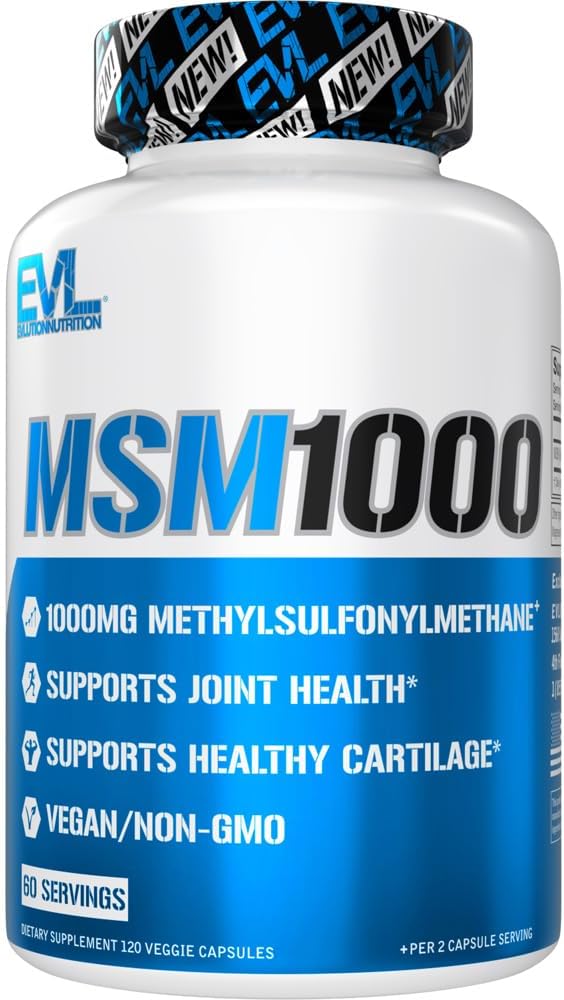 营养 MSM1000-1000 MG 甲基磺酰甲烷补充剂 -- -- 联合健康支助 -- -- 心肌辅助剂 -- -- Vegan + 非GMO MSM 笼盖 -- -- 60种