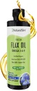 NaturalSlim Flaxseed Oil Liquid Fresh Flax Flax Organical Cold pressed & High in Omega 3 6 9 Fatty Acid Flax种子 健康细胞,毛发,皮肤, & Nails - Fresh Taste 16 f. Oz. (原始内容存档于2018-09).