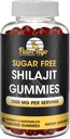 免费糖(Shilajit Gummys)(1 000mg service) -- -- 天然喜马拉雅有机富尔维奇酸(Shilajit) 男女配料 -- -- 60古米