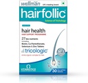 有锌、硒、支持毛发生长的柠檬、 向毛根提供力量的男性的 Wellmaan hairfollyic hair Supplements for Men with 锌、硒、 柠檬、