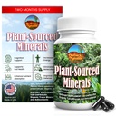 Fulvic Humic Mineral Blend of Plant-Sourced Trace Minerals, Electrolytes, Gut Health, Conditive & Immune Support, 纯生命力强度公式 - 120卡普勒斯