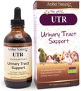 Amber NaturalZ UTR Urinary Tract 配给狗、猫、鸟、几内亚猪和兔子的草药补充 ^ Pet Herbal 配给Bladder支持 → 4 Fluid Ounce Glass Bottle → 美国制造
