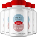 Prime Biome Gut Health Capsules, PrimeBiome健康皮肤支持补充药, Prime Biome高级公式 - 最大强度 所有自然健康与健康药, PrimeBiome Reviews (5 Pack).