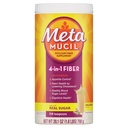 Metamucil, Psyllium Husk Powder, 未经口味的原始纹理, 配有糖, 114 services, 4-in-1 Fiber 补编, Daily Psyllium Husk Fiber Powder 帮助通过促进规律支持消化健康*
