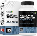 RENEW ACTIVES Melatonin 10MG 配有 150MG  Mag  per  Aid  Aid  Aid  Aid  Aid  Aid  Aid                