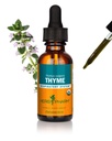 用于呼吸系统支持的草药认证有机Thyme液体提取剂 - 1 Ounce(DTHYME01)
