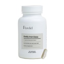 Perel Daily Iron Ease, 15MG 配有镁,维生素C, & Vitamin B12 配有营养和能源支持, 女性和男性配有卡普尔, 大豆, 乳品和葡萄糖免费, 非转基因蛋白, 30 Pills